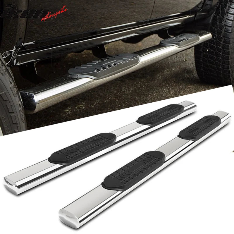 6-Inch T304 Stainless Steel Running Boards