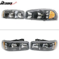 Clear Lens Headlights Pair