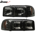 Clear Lens Headlights Pair