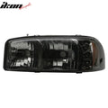 Clear Lens Headlights Pair