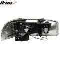 Clear Lens Headlights Pair