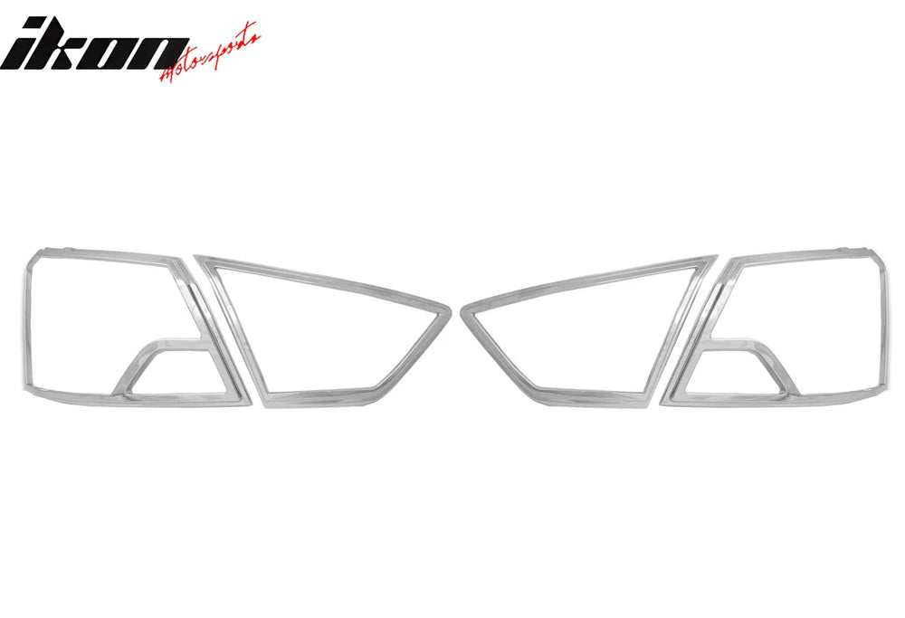 Chrome Tail Light Bezel Set