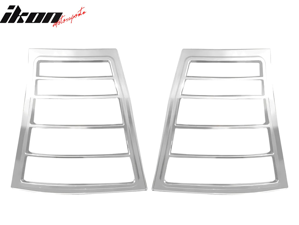Chrome Tail Light Bezel Set