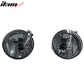 Black Housing Smoke Lens 899 Bulb Fog Light Pair