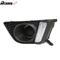 Clear Front Bumper LED DRL Fog Lights