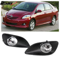 Clear Lens Front Bumper Fog Light Pair