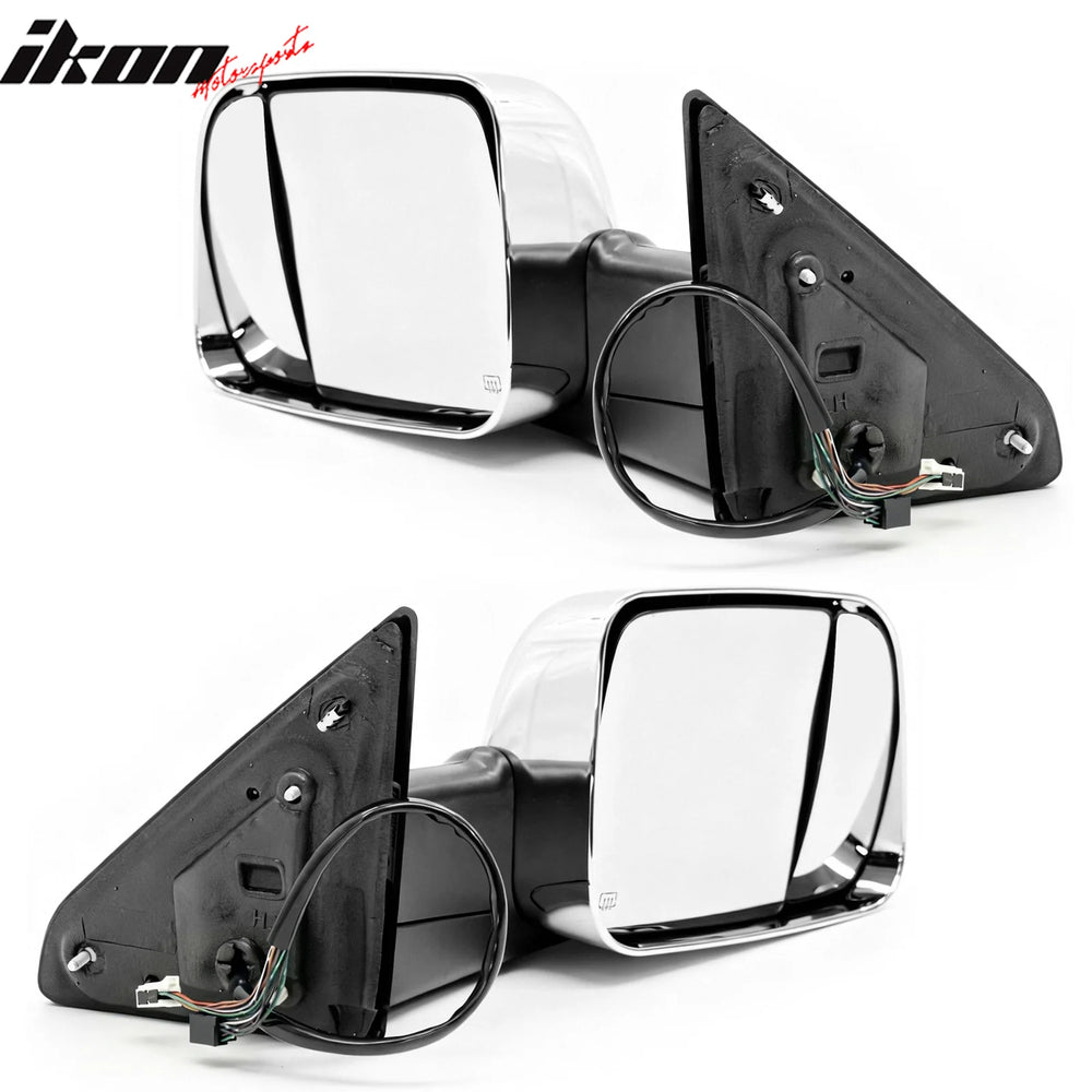 Power Heated Towing Mirrors