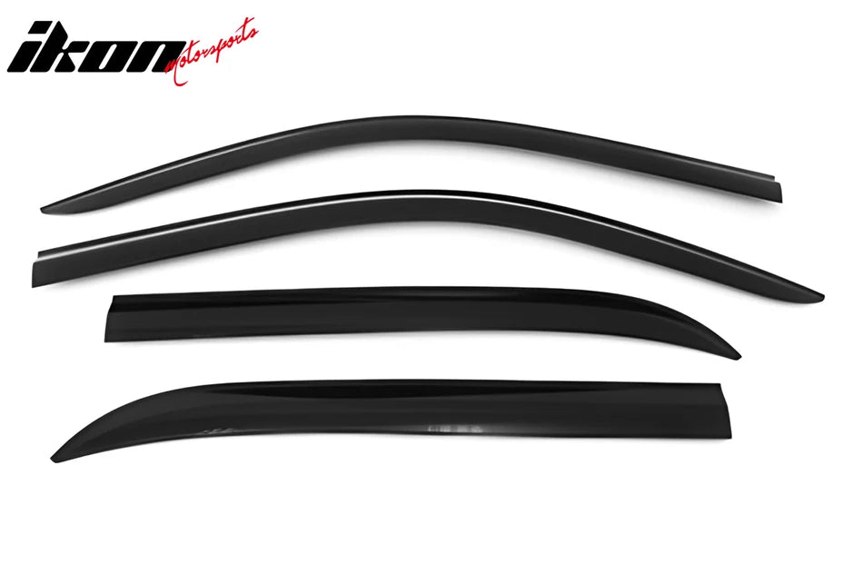 3-Piece PP Front Lip Splitter Inch Width
