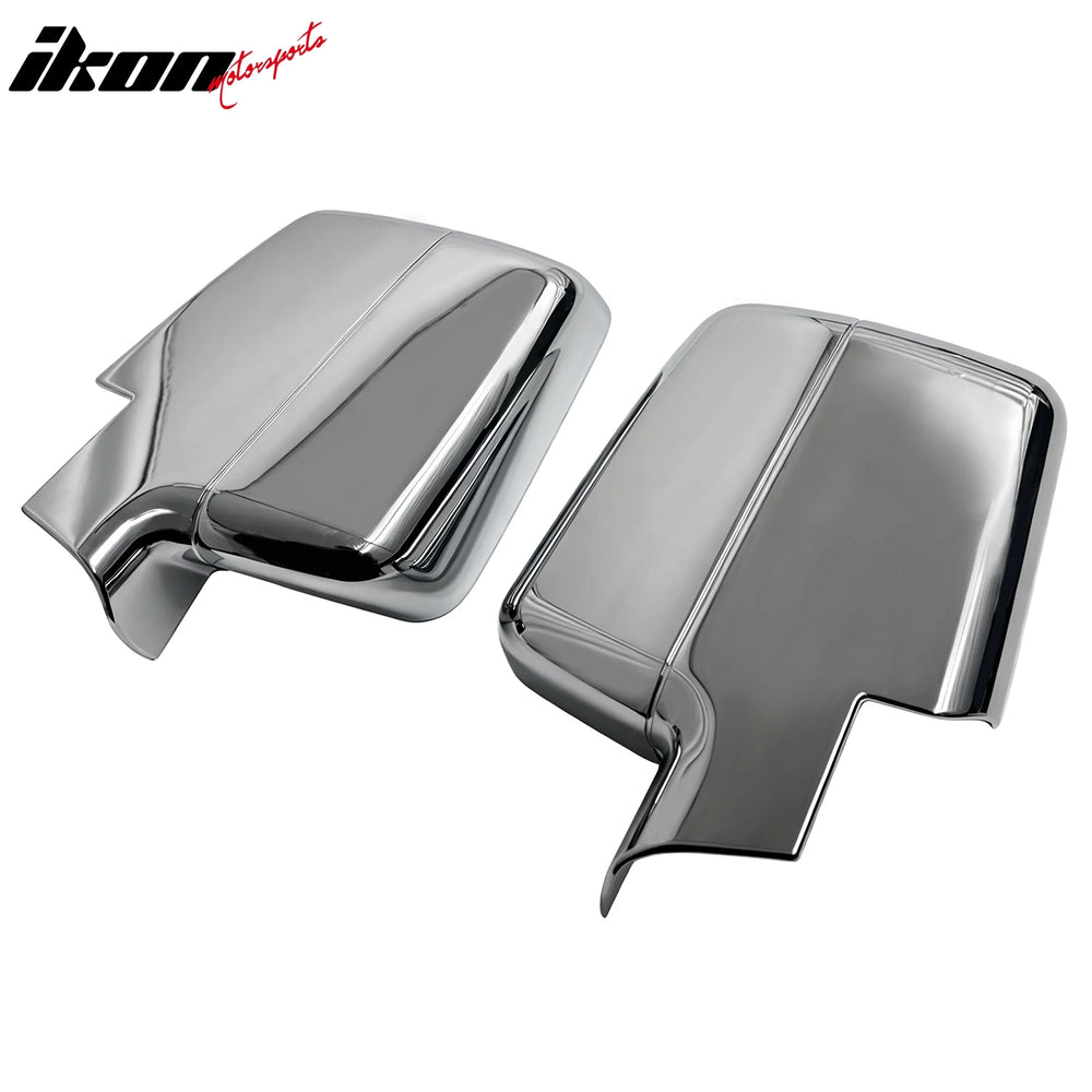 Chrome ABS Mirror Covers Pair