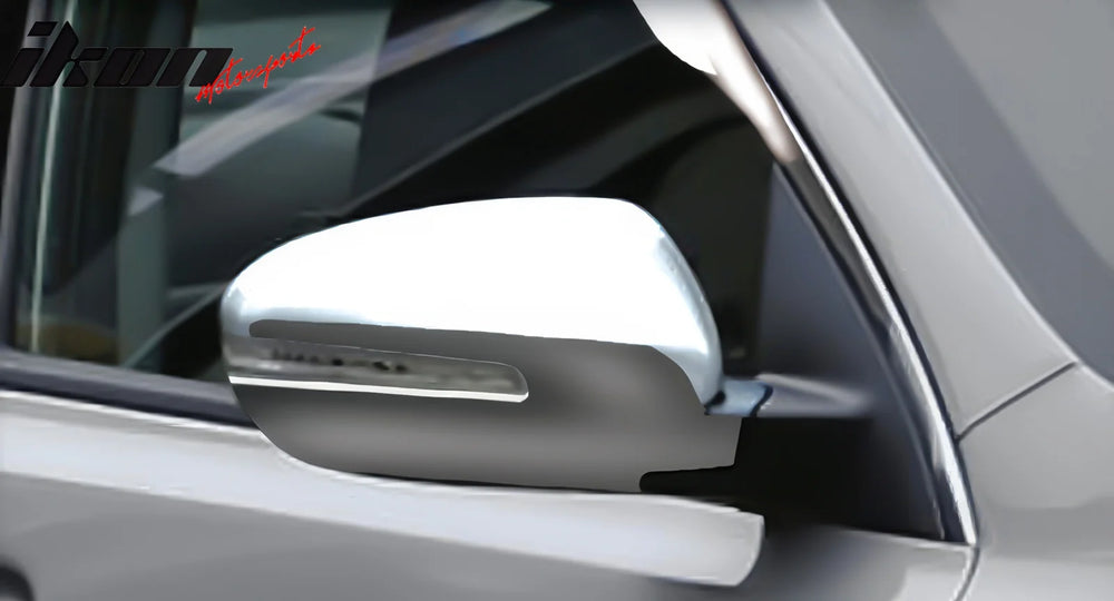 Chrome ABS Rearview Mirror Cover Overlay