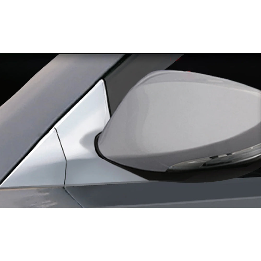 Chrome ABS Side Rearview Mirror Cover Set
