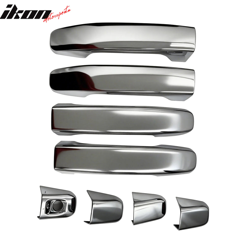Chrome ABS Door Handle Cover Set