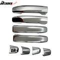 Chrome ABS Door Handle Cover Set