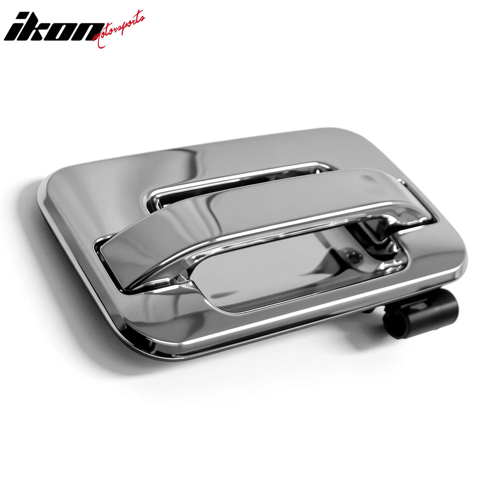 Chrome ABS Tailgate Handle Cover with Keyhole