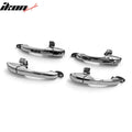 Chrome ABS Door Handle Covers w/ Keyhole