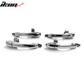 Chrome ABS Door Handle Covers w/ Keyhole
