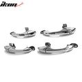 Chrome ABS Door Handle Covers w/ Keyhole