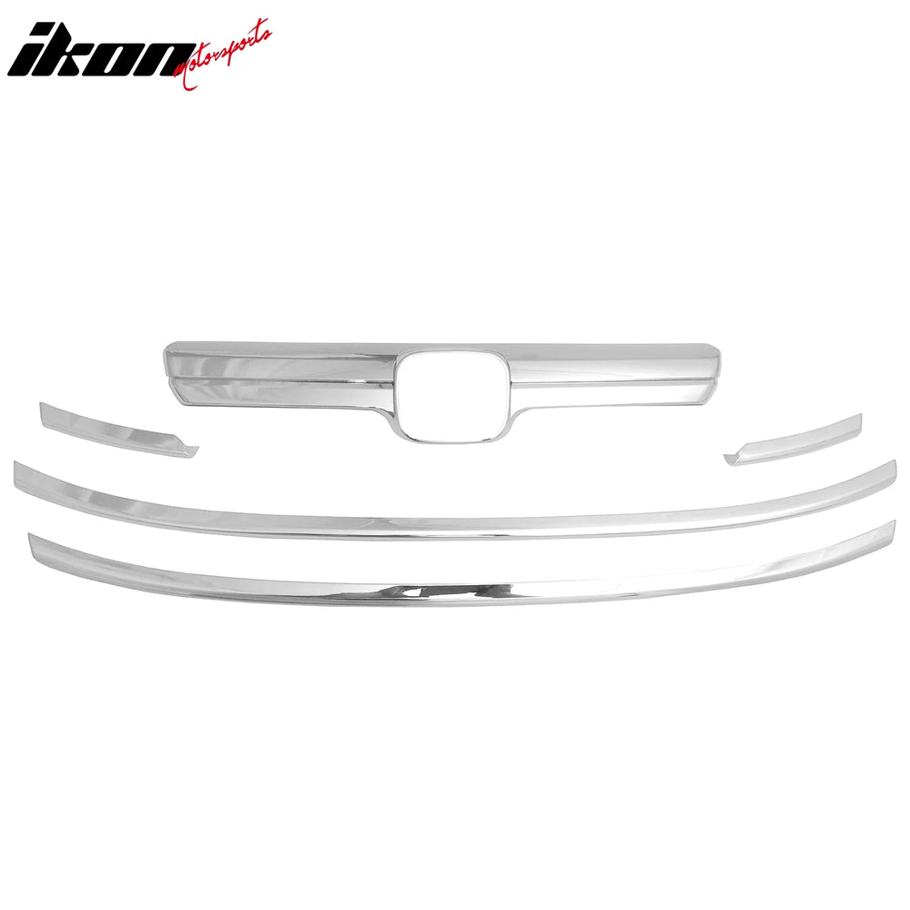 5-Piece Front Bumper Upper Insert Grille Kit