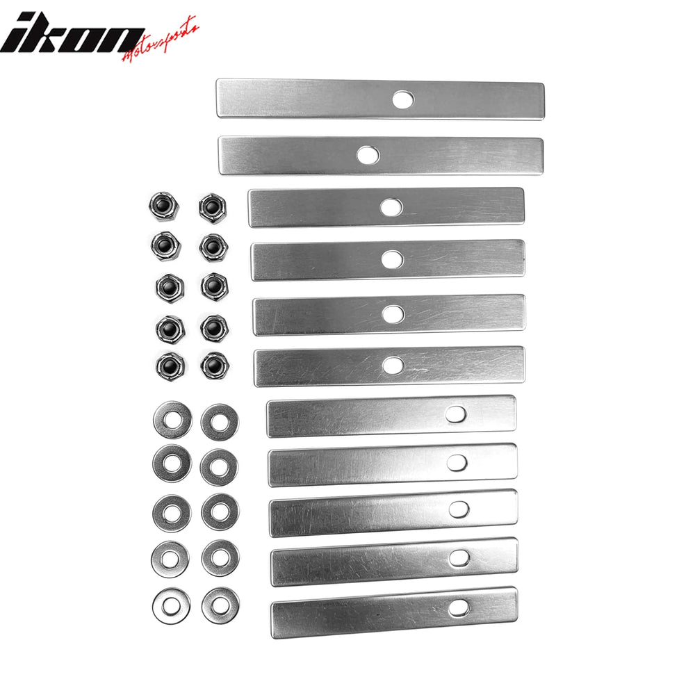 Chrome Stainless Steel Mesh Front Grille Insert