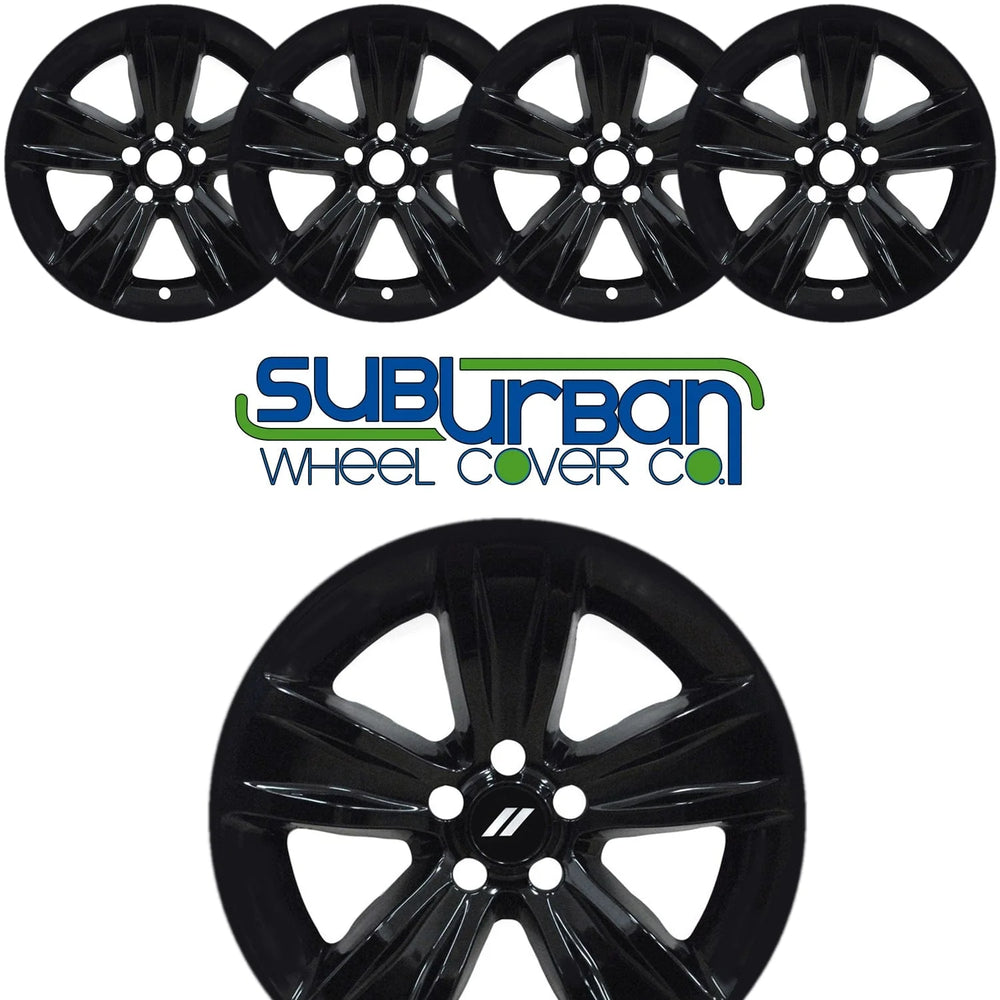 18-Inch Gloss Black Wheel Skins
