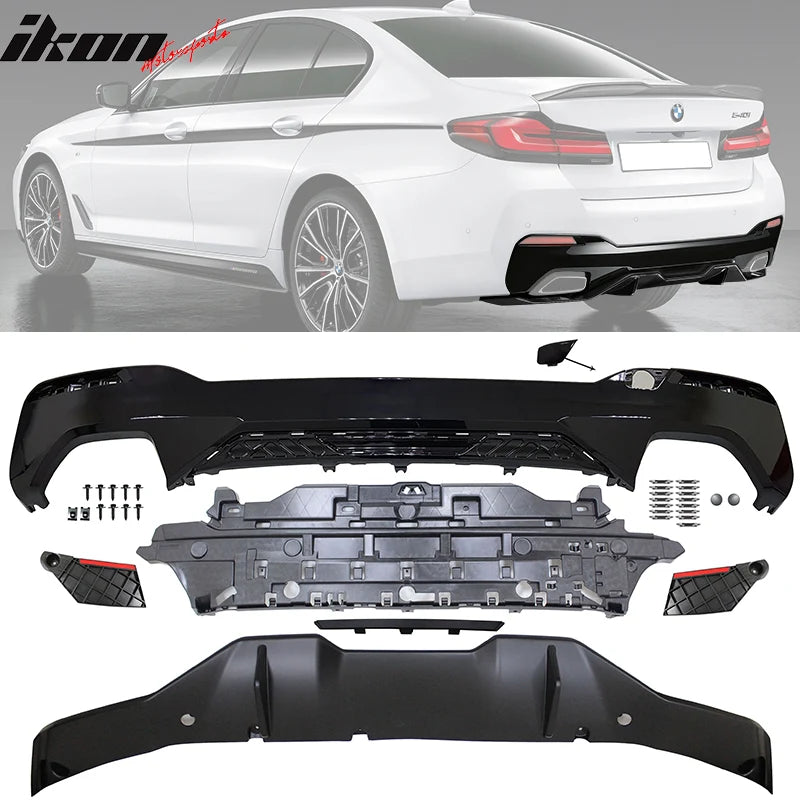 MP Style Type 2 Rear Bumper Diffuser