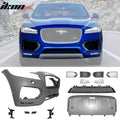 S Style Front Bumper Cover with Grille