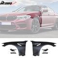 Metal Front Fenders with Side Markers