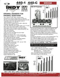 BBM R/A & Shaft Kit - 1.5 Ratio w/Indy 440-1