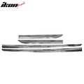 Lower Door Molding 4-Piece Set Chrome ABS