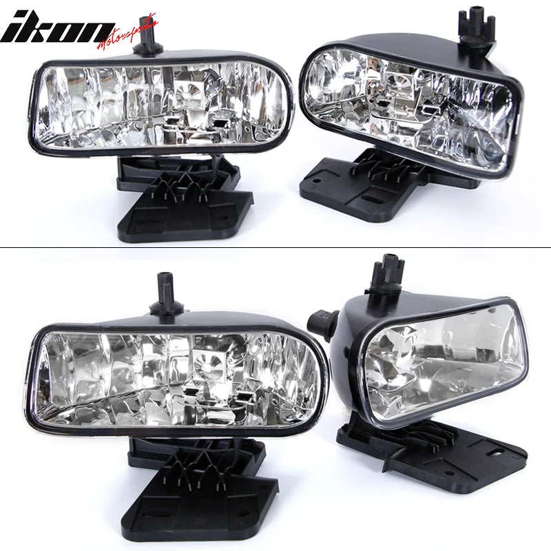 Fog Lights, Black Housing Clear Lens