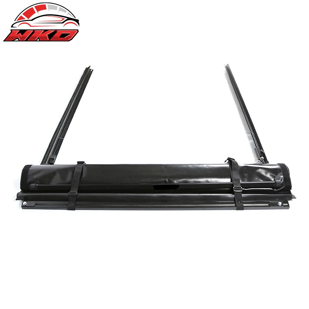 Roll-Up Tonneau Cover, Black Vinyl, 6ft Bed