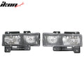 Black Housing Clear Lens Headlights