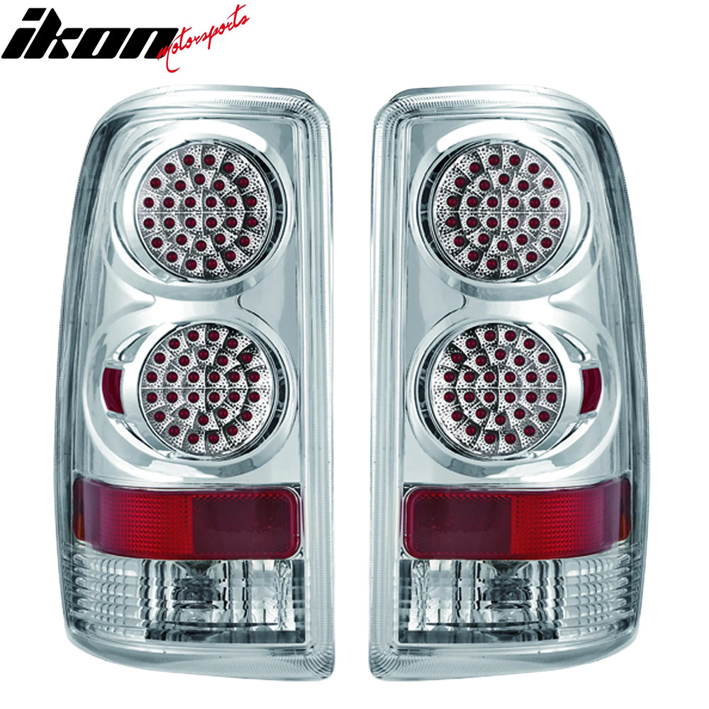 Chrome Clear Tail Lights