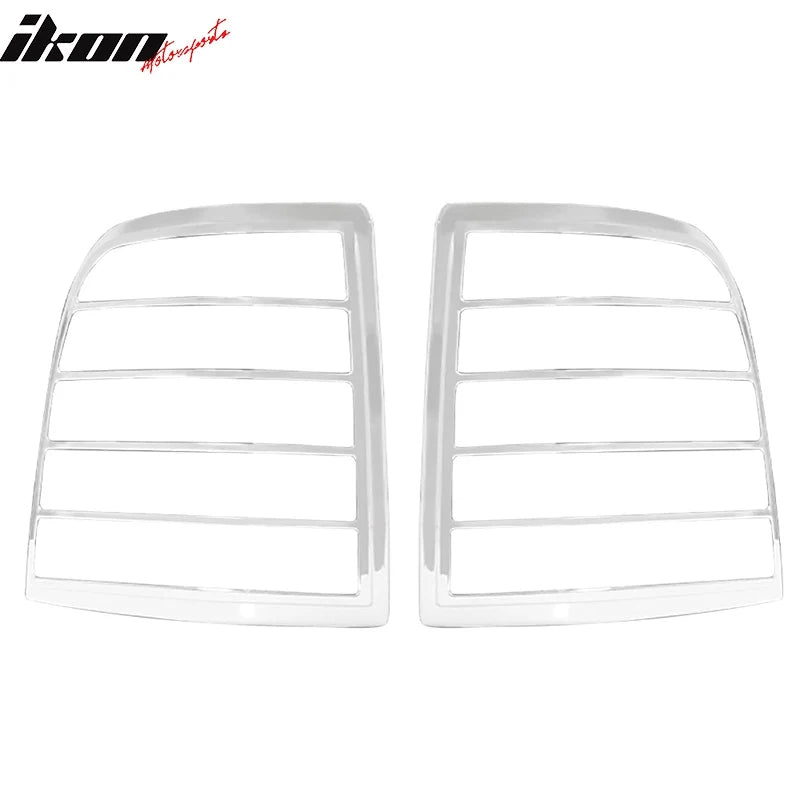 Chrome Tail Light Bezel Covers (Set of 2)