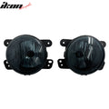 Black Housing Smoke Lens H10 Fog Lights Pair