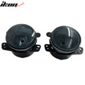Black Housing Smoke Lens H10 Fog Lights Pair