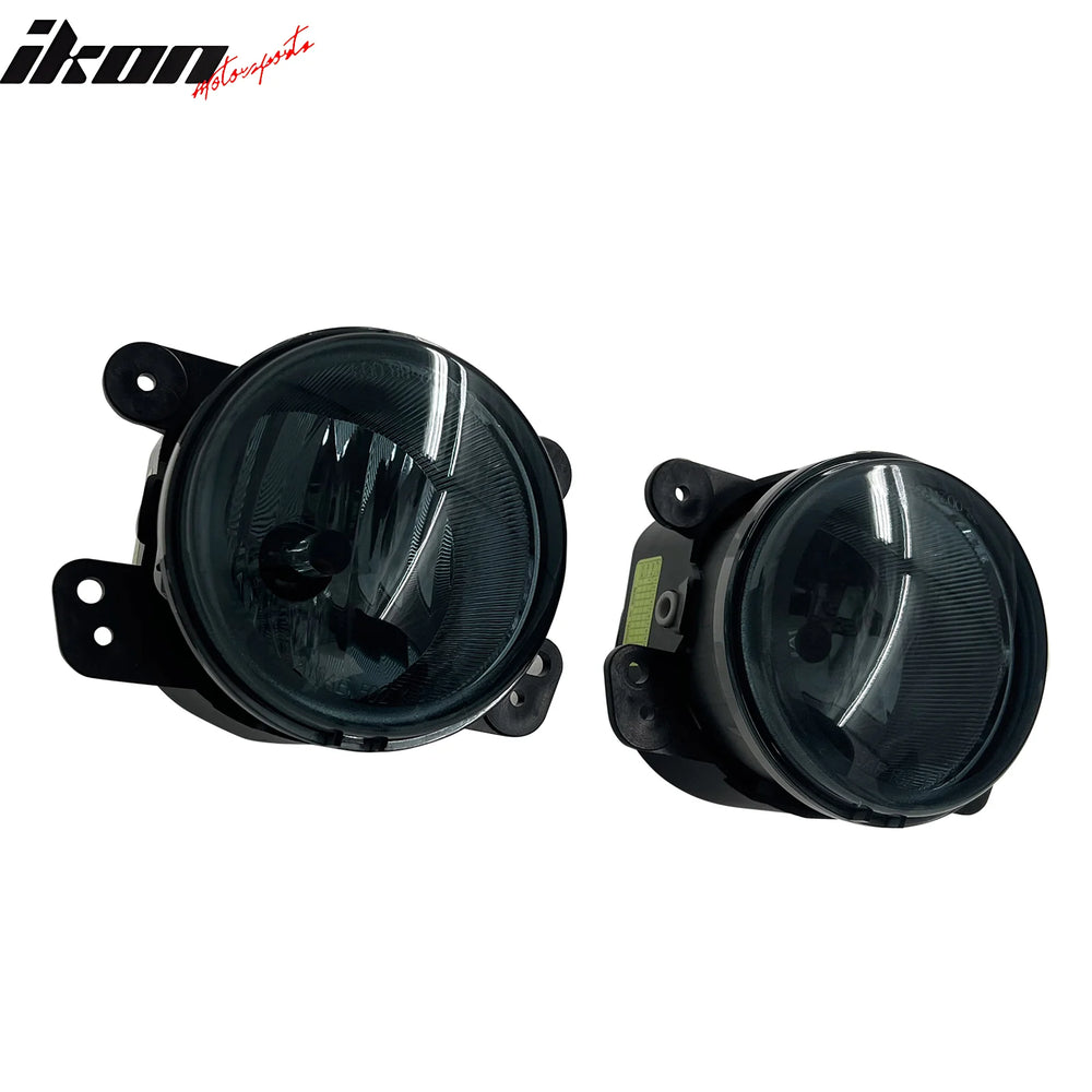 Black Housing Smoke Lens H10 Fog Lights Pair