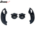 Black Housing Clear Lens Fog Lights
