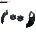 Black Housing Clear Lens Fog Lights