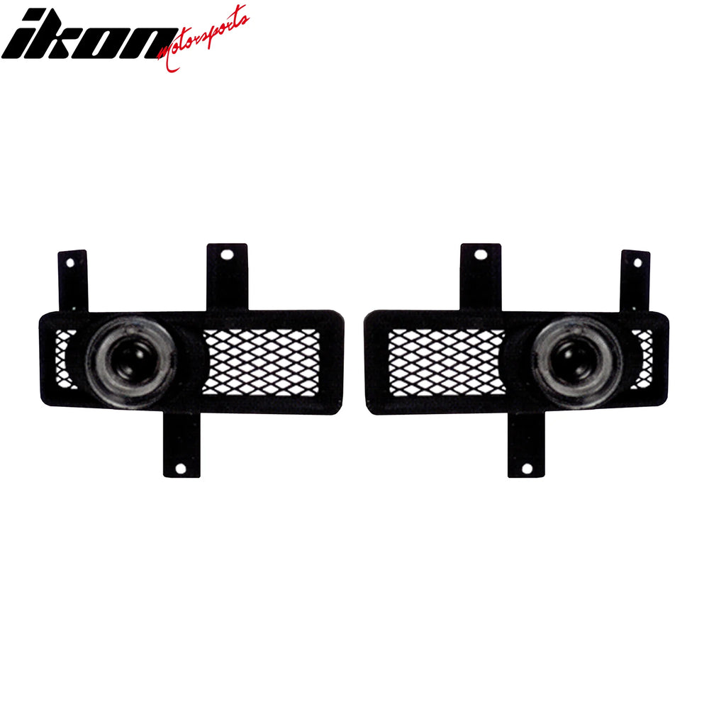 Projector Fog Lights with Black Housing
