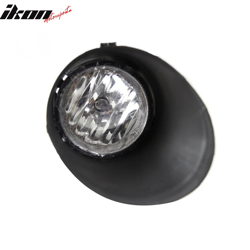 Black Housing Clear Lens Fog Light Set