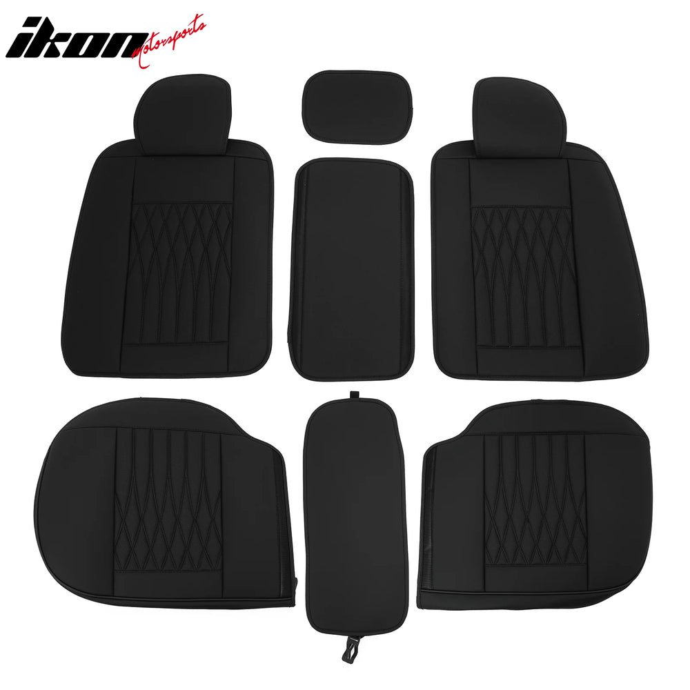 PU Leather 5-Passenger Seat Cover Set