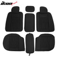 PU Leather 5-Passenger Seat Cover Set