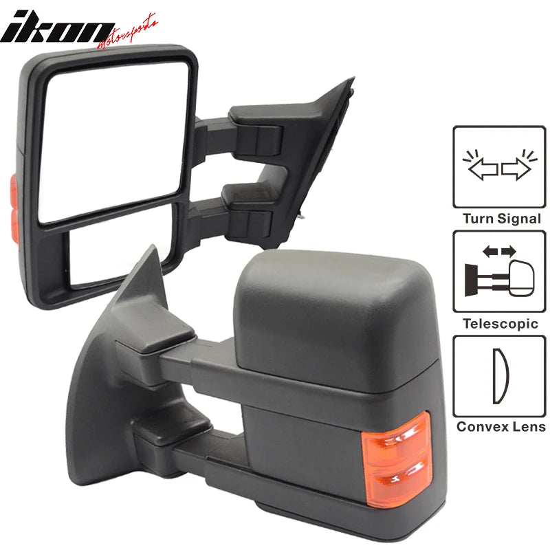 Towing Mirrors w/ Signal Light Pair