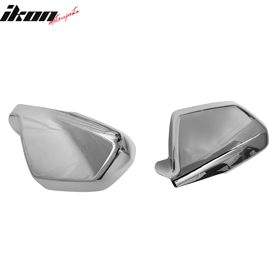 Chrome Mirror Covers Pair