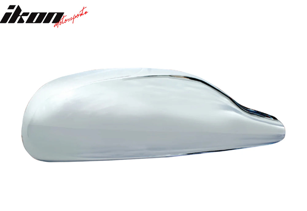 Chrome ABS Side Rearview Mirror Cover Pair