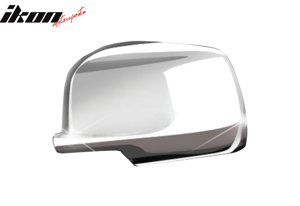 Chrome Side Rearview Mirror Cover Cap Pair