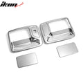 Chrome Stainless Steel Door Handle Covers