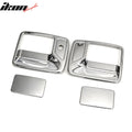 Chrome Stainless Steel Door Handle Covers