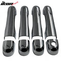 Chrome ABS Door Handle Cover Set with Keyhole